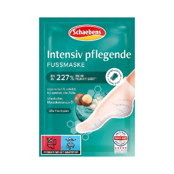 Schaebens Маска за крака интензивна грижа