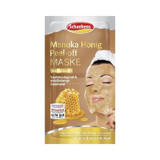 Schaebens отлепяща маска за лице с манука Manuka 2х8мл