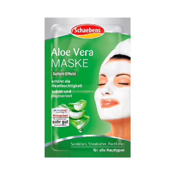 Schaebens Маска за лице с алое вера 2x5ml