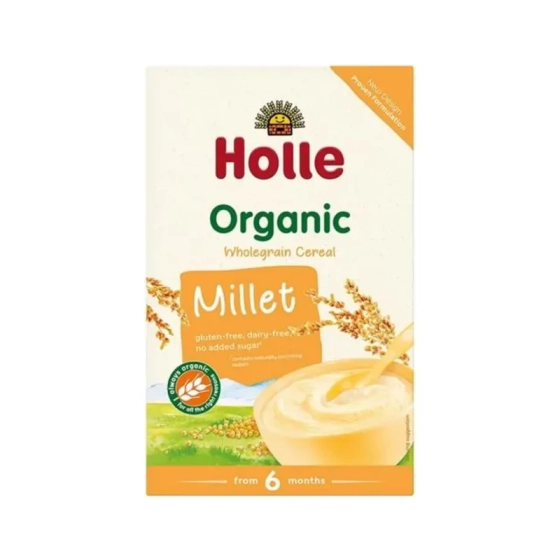 Holle Био пълнозърнеста каша просо 6+ месеца 250г