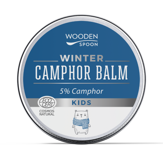 Wooden spoon Био зимно масажно масло за деца (5% камфор) 50мл