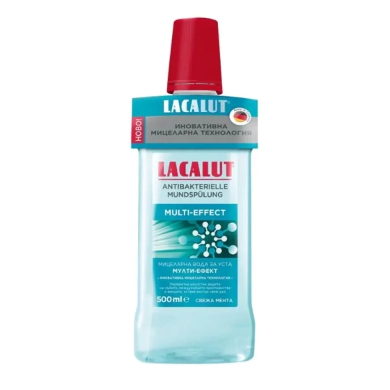 Вода за уста лакалут мицеларна мултиефект 500мл