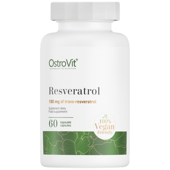 OstroVit Ресвератрол -  150 мг. - веге - 60 капс.
