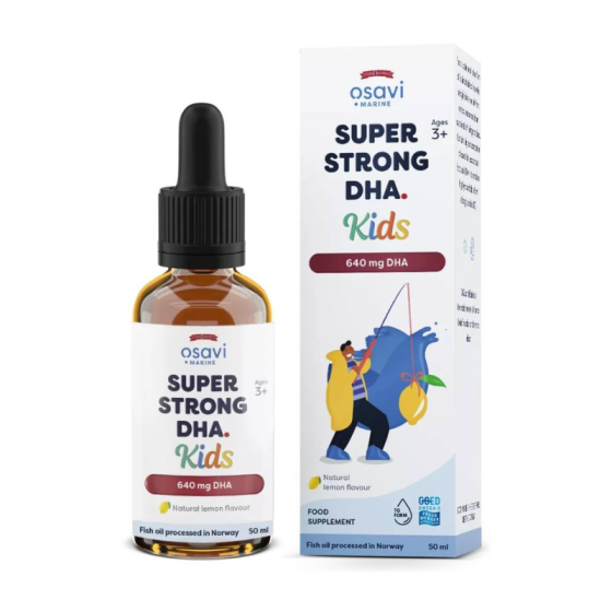 Osavi Супер DHA за деца - 640 мг.  - 50 мл. - капки