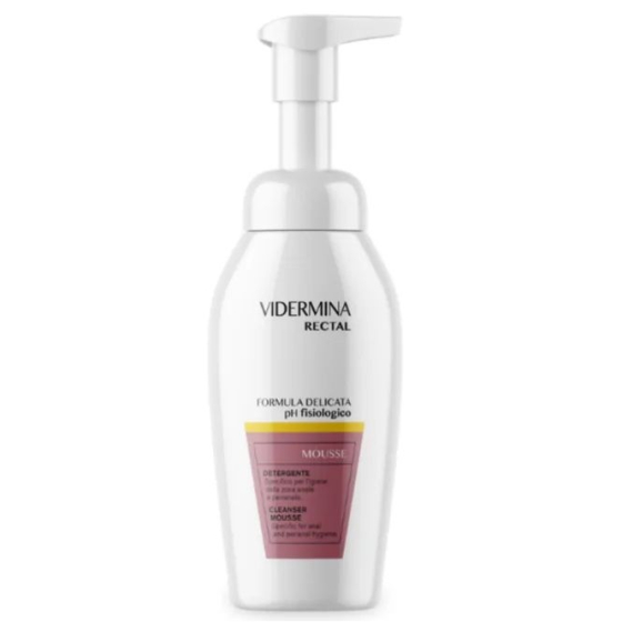 Vidermina Rectal Почистващa пяна при хемороиди и аноректални проблеми 200мл