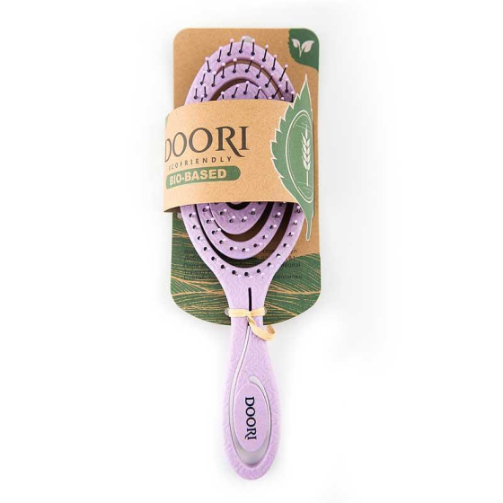 Doori Масажна ЕКО четка за коса цвят Лаванда