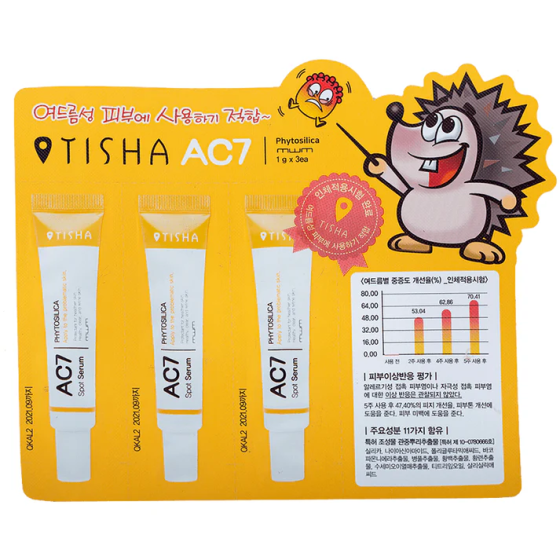 Dr.Tisha AC7 Анти-акне серум с микроигли 3г