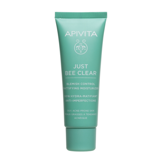 Apivita Just bee clear Хидратиращ матиращ крем 40мл