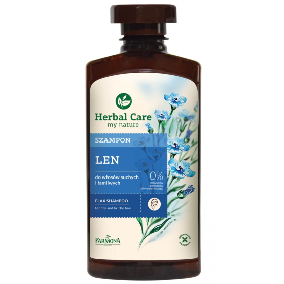 Farmona Herbal care Фито шампоан Ленено семе за сухи и цъфтящи краища 330мл.