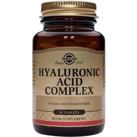 Solgar Колаген хиалуронова киселина комплекс за стави 30 таблетки