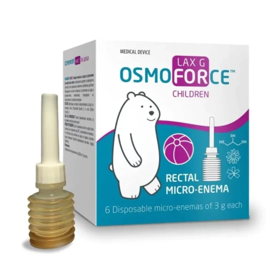 Osmoforce Lax G Микроклизма за деца 6 броя