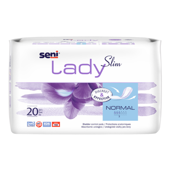 Seni Lady Slim Normal Урологични подложки 20 бр