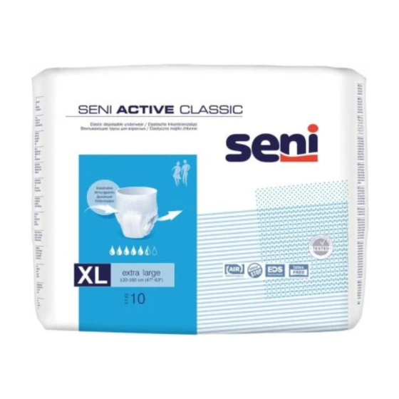 Seni Active classic XL Абсорбиращо бельо за еднократна употреба 10 броя