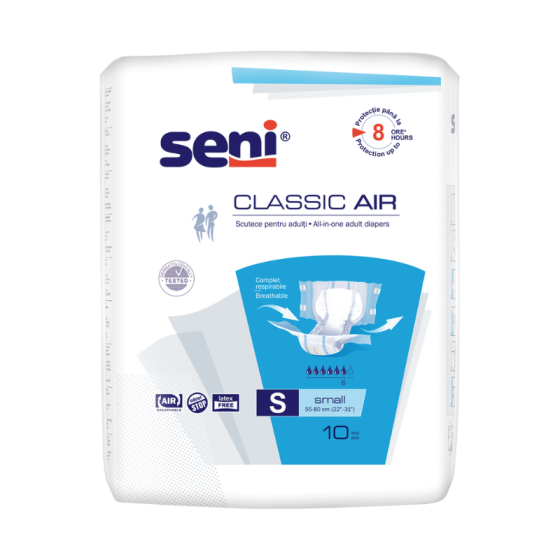 Seni Classic Air S Пелени за възрастни 10 броя