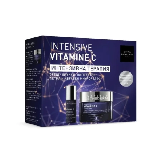 Esthederm Intensive Vitamin C Крем-гел за лице 50мл + Intensive Серум с две форми на вит. С 10мл