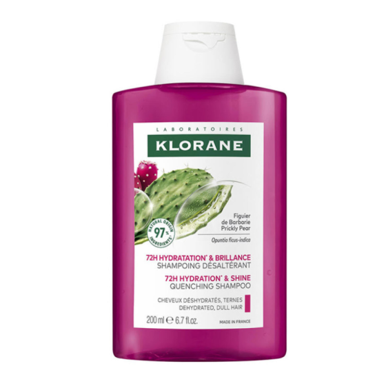 Klorane Шампоан с бодлива круша за дехидратирана и безжизнена коса 200мл