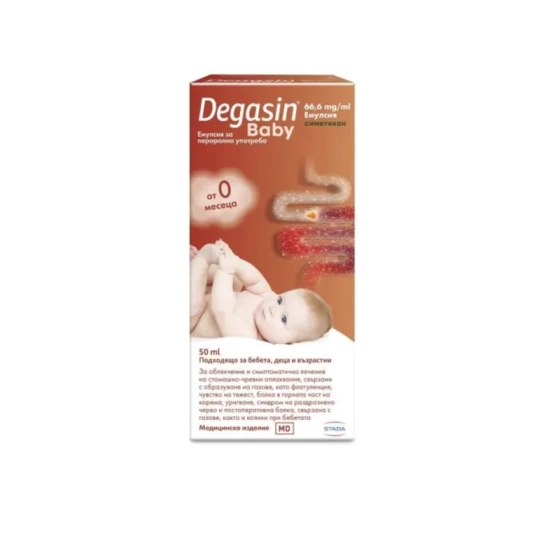 Дегазин Бебе емулсия против колики 50мл