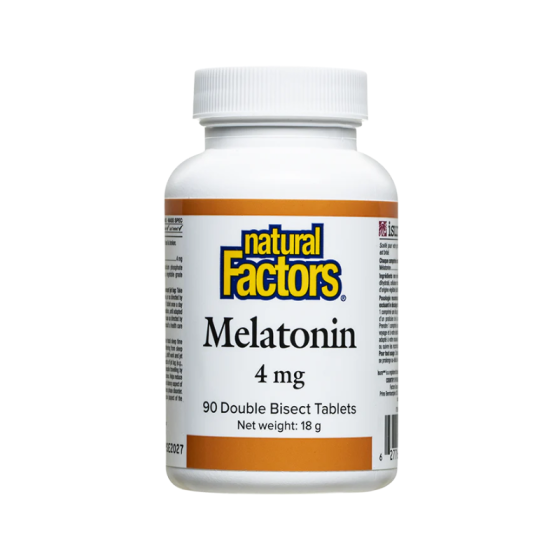 Мелатонин 4мг за спокоен сън 90 таблетки Natural Factors