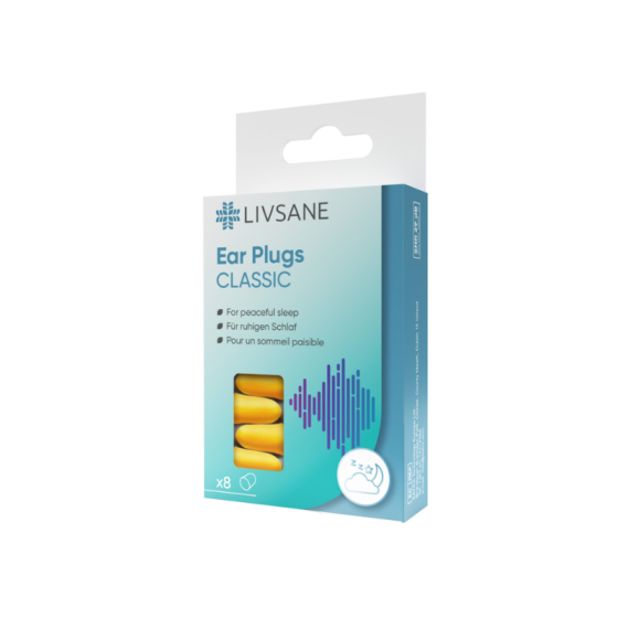 LIVSANE Тапи за уши полиуретанова пяна 8 броя