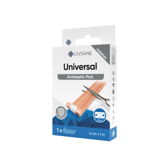 LIVSANE Premium universal Лента пластир 6см/1м