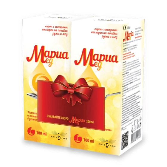 Мариамед сироп при кашлица 2х100мл