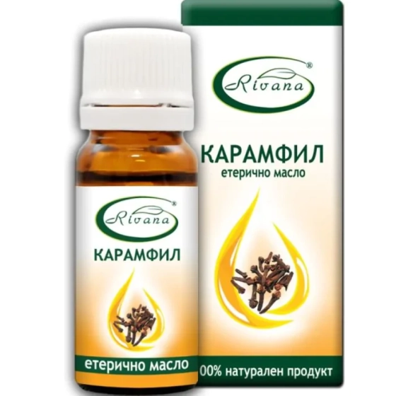 Масло карамфил ривана 10мл