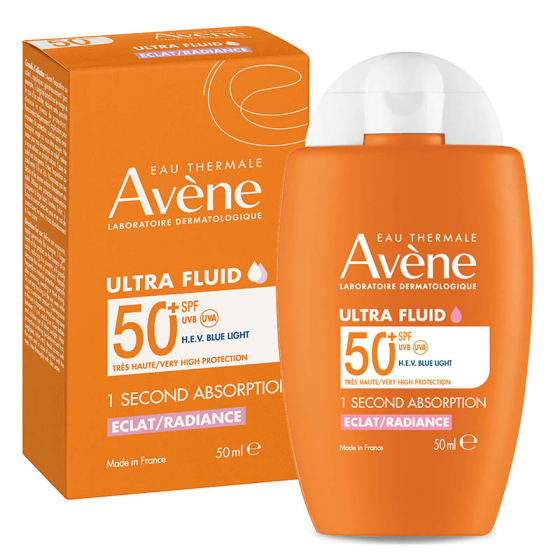 Avene Radiance Слънцезащитен озаряващ крем за градски условия SPF50+ 50мл
