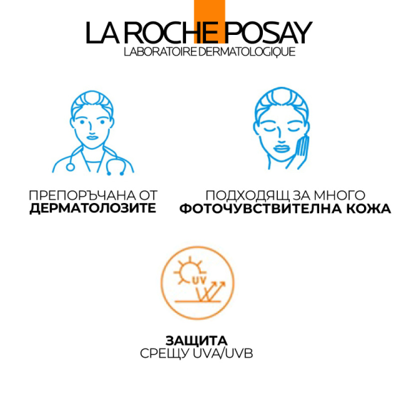 La Roche-Posay Anthelios Хидратиращо мляко за лице и тяло SPF50+ 150мл