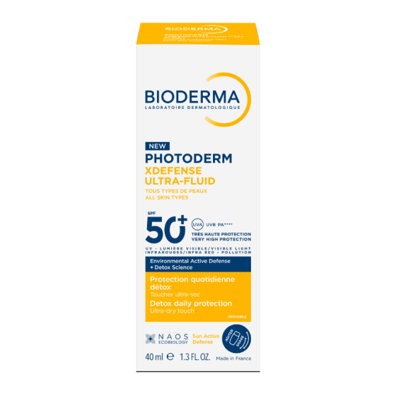 Bioderma Photoderm Xdefense Ултрафлуид безцветен SPF50+ 40мл