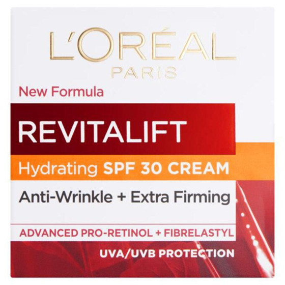 Loreal Revitalift Хидратиращ дневен крем SPF30 50мл