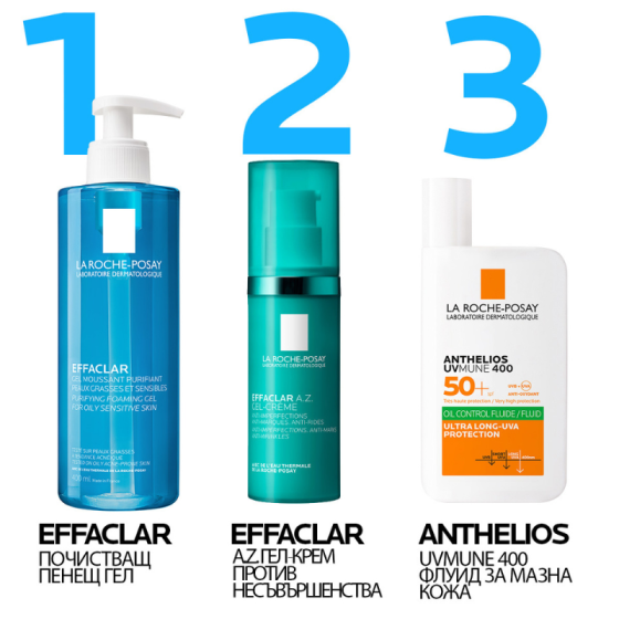 La Roche-Posay Effaclar A.Z. Гел-крем за лице против несъвършенства 40мл 920742