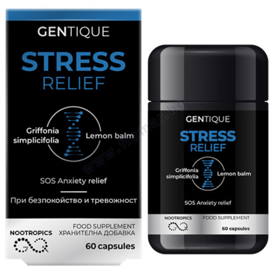 Gentique Ноотропик При Безпокойство и тревожност 60 капсули