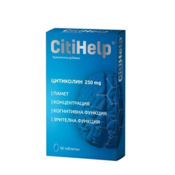 Цитихелп таблетки 250мг 30 броя