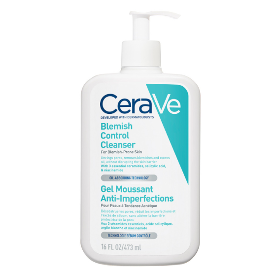 Cerave Почистващ гел против несъвършенства 473мл