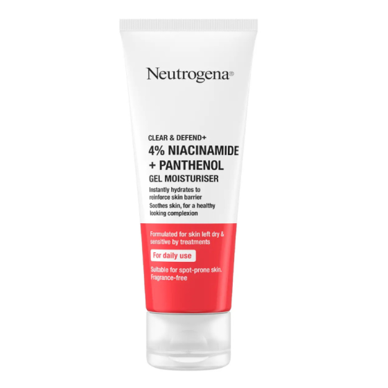 Neutrogena Clear & Defend+ Хидратиращ гел за лице 50мл
