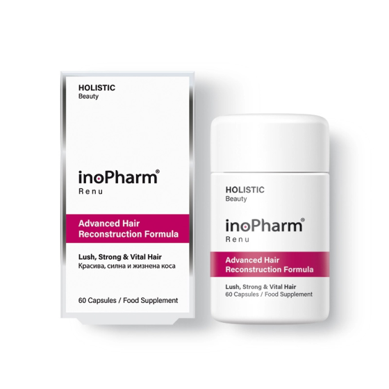 InoPharm Holistic Beauty Renu здрава и силна коса 60 капсули