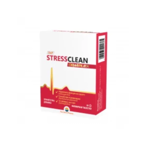 Стресклийн комплекс при стрес и тревожност 30 таблетки SUN WAVE