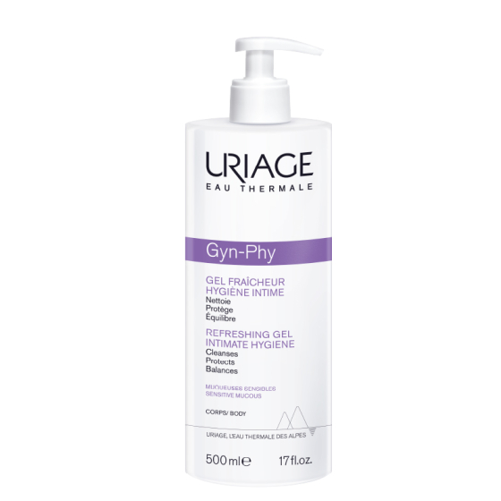 Uriage gyn-phy интимен освежаващ гел 500мл