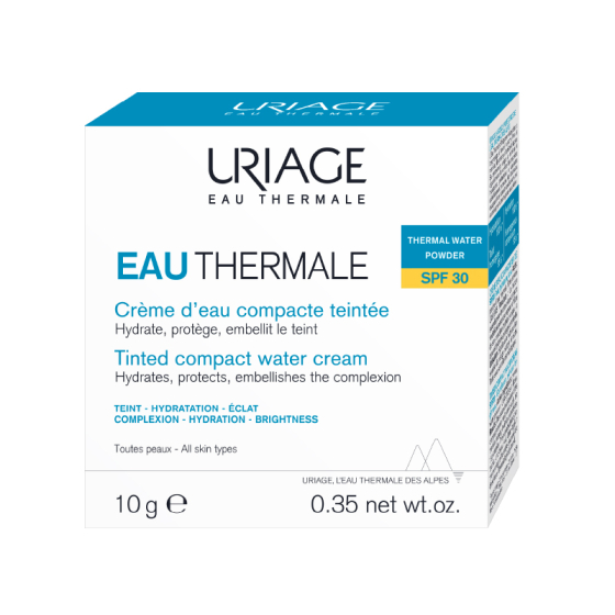 Uriage eau thermale хидратираща термална крем пудра spf 30 10гр