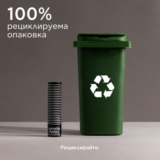Apivita стик за устни с прополис  4,4г