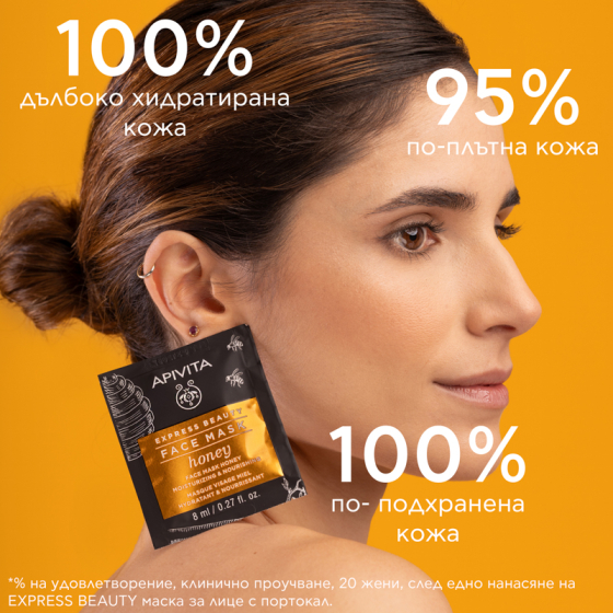 Apivita Express Beauty Маска с мед 6х2 броя