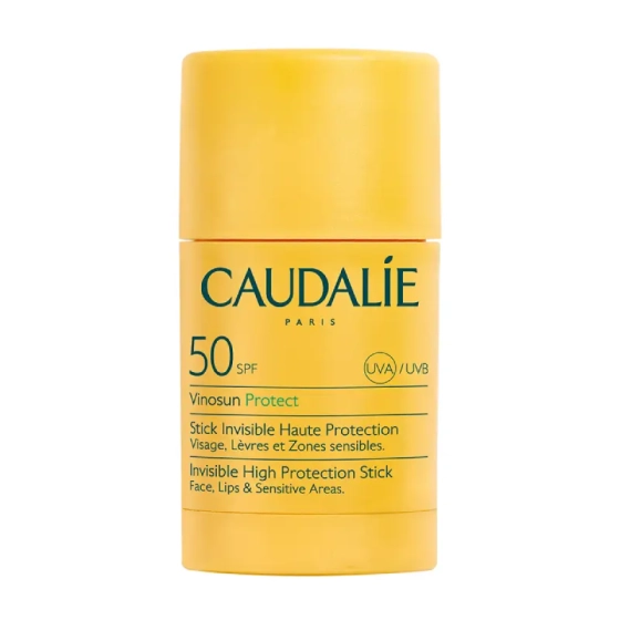 Caudalie Vinosun SPF50 Слънцезащитен невидим стик с висока защита 15г