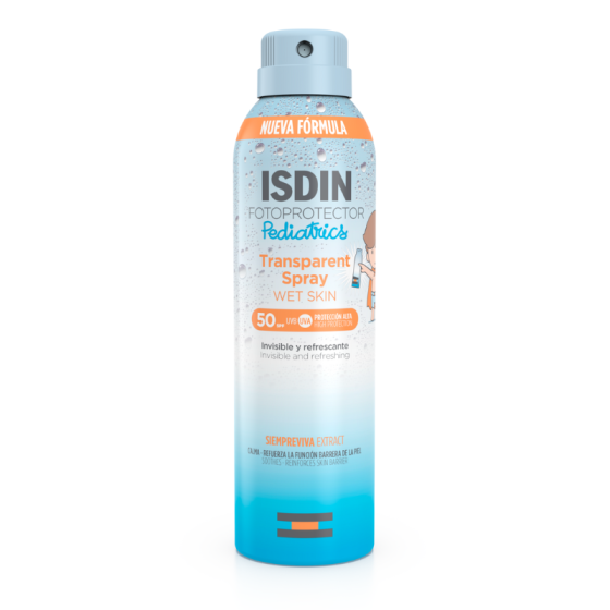 Isdin Fotoprotector Pediatrics Прозрачен слънцезащитен спрей за деца SPF50 250мл