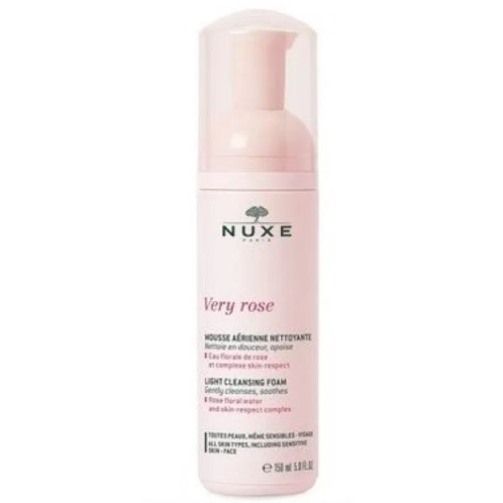 Nuxe very rose нежна почистваща пяна 150мл.