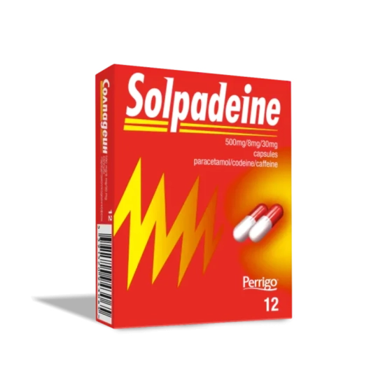 Солпадеин капсули при висока температура и болка х12