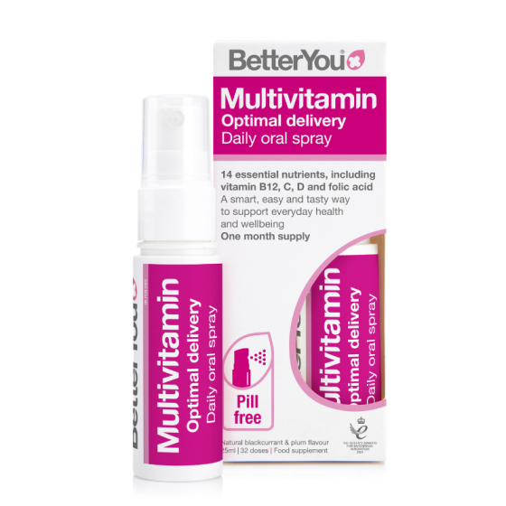 Multi Vit - мултивитамини за възрастни, спрей 25мл., Better You