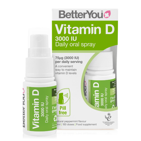 Витамин D 3000IU, спрей 15мл., Better You