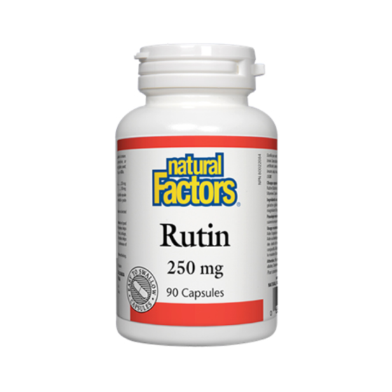 Рутин капсули за сърцето и кръвоносните съдове 250мг х90 Natural Factors