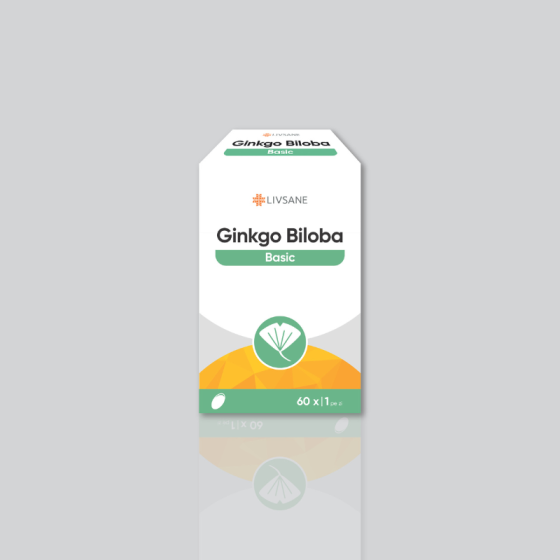 LIVSANE Гинко билоба 60мг 60 капсули