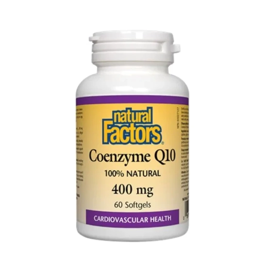 Коензим Q10 капсули антиоксидант 400мг х60 Natural Factors